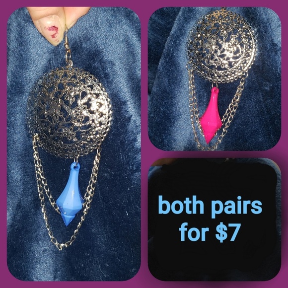 Dangling earrings - Picture 2 of 2